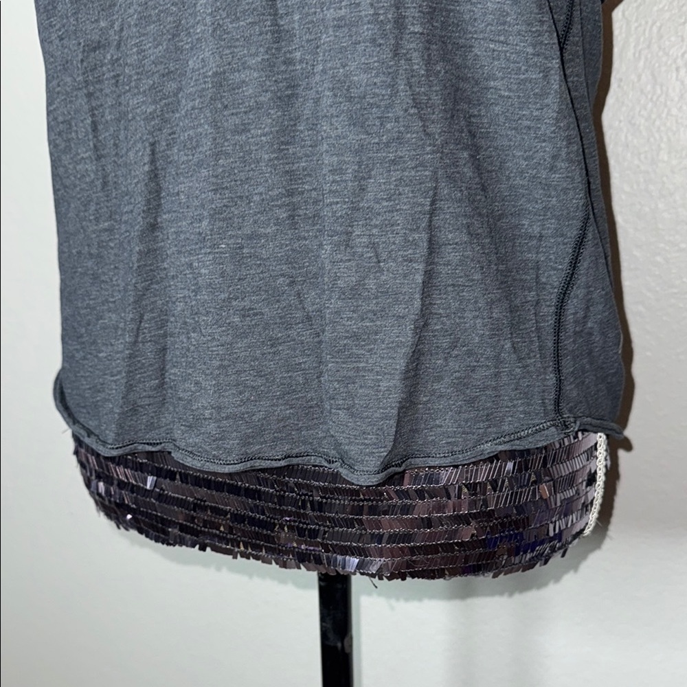 Lululemon Sleeveless V-Neck Top - Charcoal Gray - Picture 4 of 7